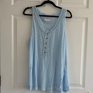 We The Free Light Blue Tank Top